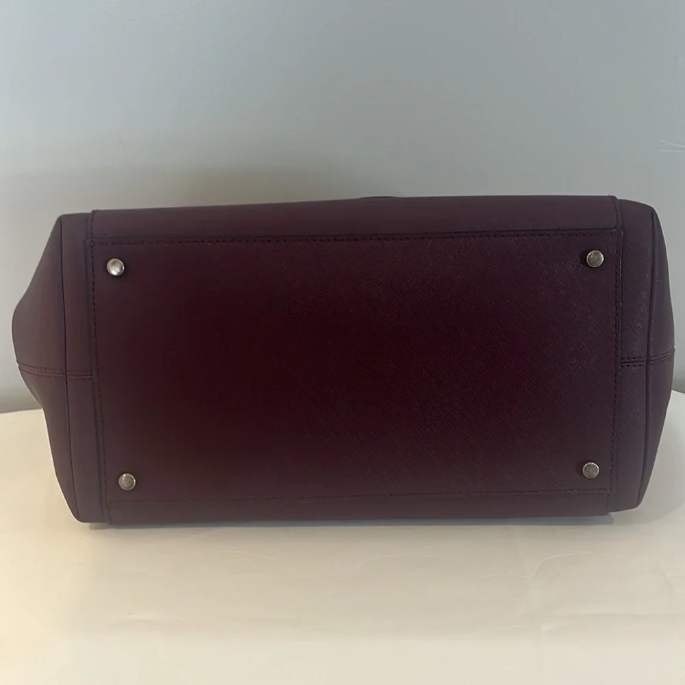 kate spade New York Tilden Place Sloan Satchel in Deep Plum - Picture 6 of 17